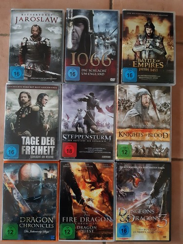 Konvolut dvd ritter - dvd,